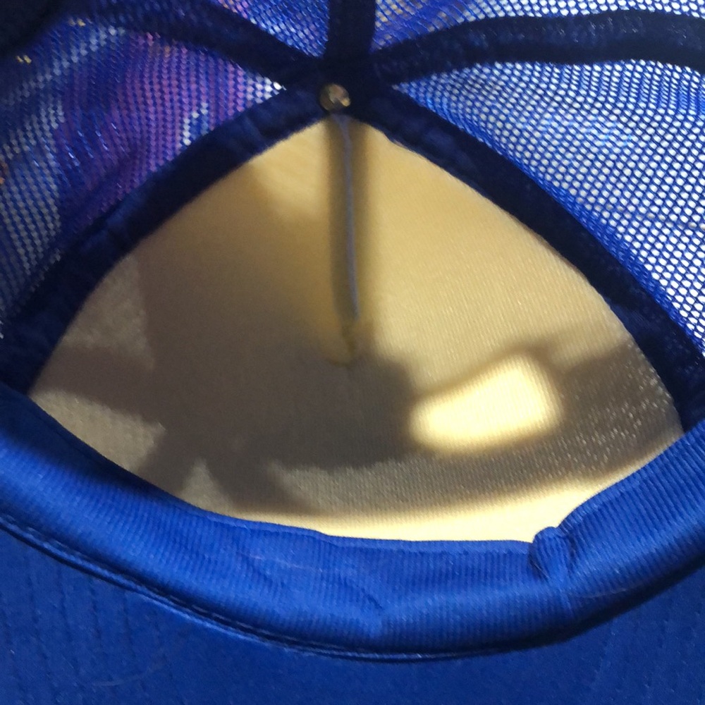 Mackinac Island Michigan blue trucker hat - Picture 4 of 5
